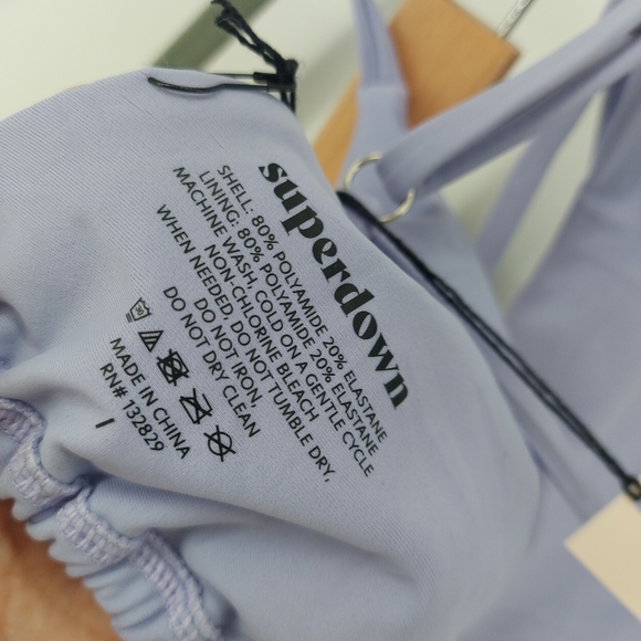 Superdown purple String Bikini - Picture 9 of 9